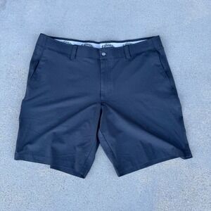 Callaway Men Flex Flat-Front 10" Performance Golf Shorts Charcoal 38